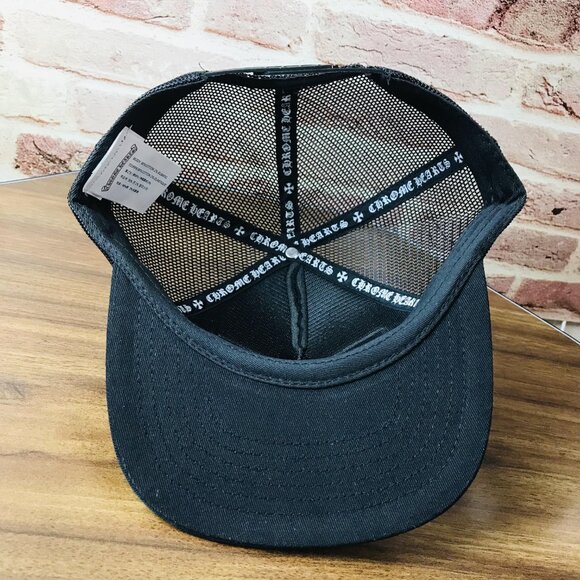 NWT Chrome Hearts Trucker Hat Black - Picture 5 of 5